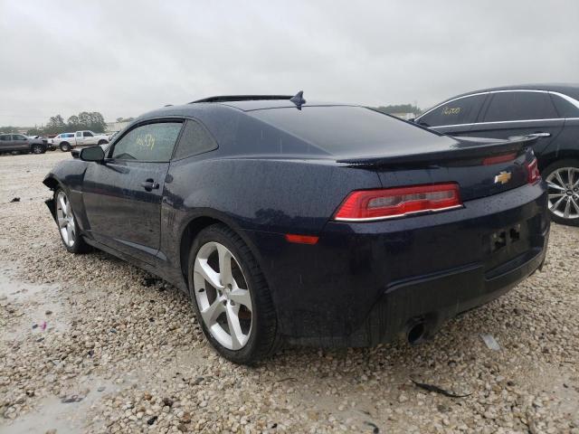 Photo 3 from auction – 2015 CHEVROLET CAMARO LT with VIN 2G1FF1E3XF9301982