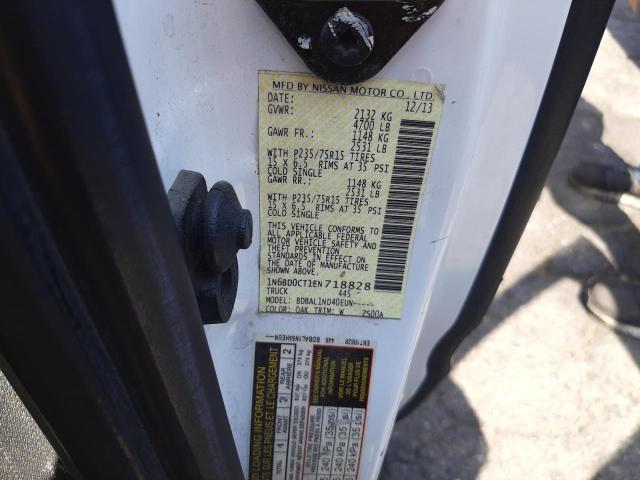 Photo 10 from auction – 2014 NISSAN FRONTIER S with VIN 1N6BD0CT1EN718828