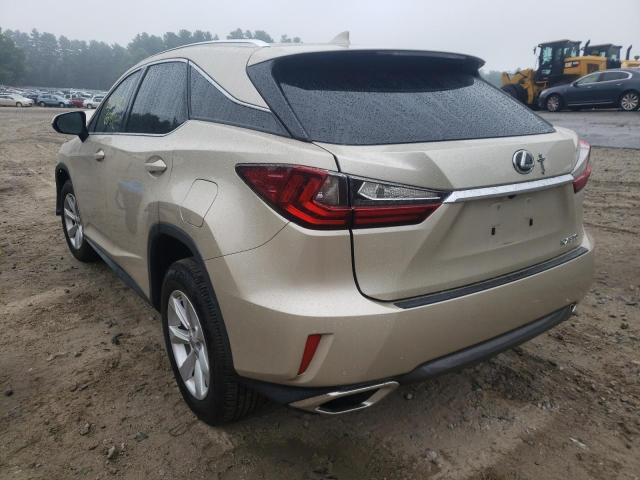 Photo 3 from auction – 2016 LEXUS RX 350 with VIN JTJBZMCA2G2002810