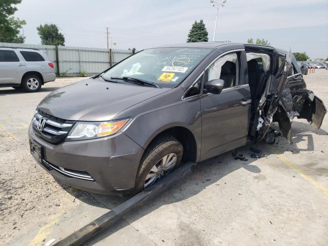 Photo 2 from auction – 2015 HONDA ODYSSEY EX with VIN 5FNRL5H62FB066810