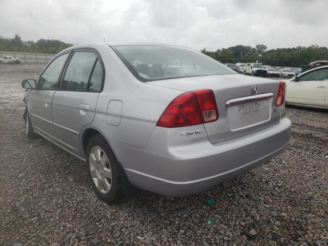 Photo 3 from auction – 2001 HONDA CIVIC EX with VIN 2HGES26741H525755