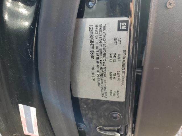 Photo 10 from auction – 2007 PONTIAC SOLSTICE with VIN 1G2MB35B47Y138681