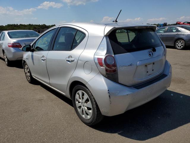 Photo 3 from auction – 2013 TOYOTA PRIUS C with VIN JTDKDTB33D1031958