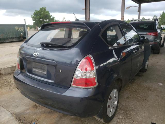 Photo 4 from auction – 2010 HYUNDAI ACCENT BLU with VIN KMHCM3AC5AU168962