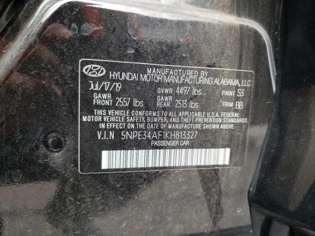 Photo 10 from auction – 2019 HYUNDAI SONATA LIM with VIN 5NPE34AF1KH813327