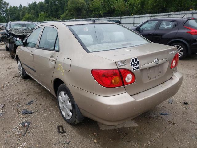 Photo 3 from auction – 2004 TOYOTA COROLLA CE with VIN 2T1BR32EX4C230844