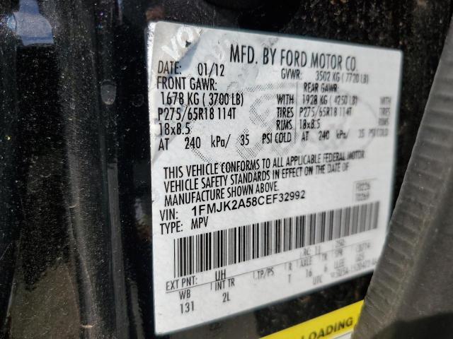 Photo 10 from auction – 2012 FORD EXPEDITION with VIN 1FMJK2A58CEF32992