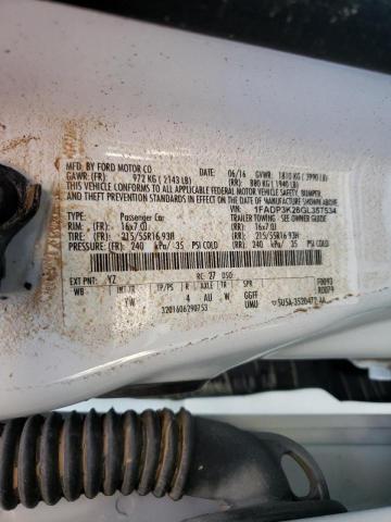 Photo 10 from auction – 2016 FORD FOCUS SE with VIN 1FADP3K26GL357534
