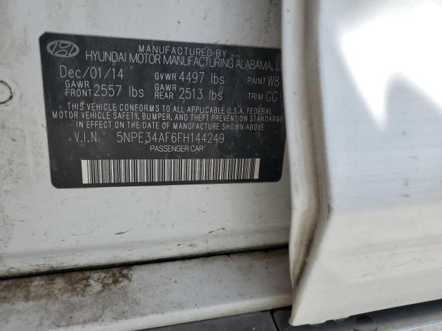 Photo 10 from auction – 2015 HYUNDAI SONATA SPO with VIN 5NPE34AF6FH144249