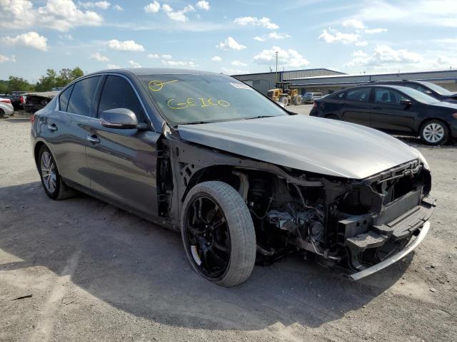 Photo 1 from auction – 2014 INFINITI Q50 BASE with VIN JN1BV7AR9EM690947