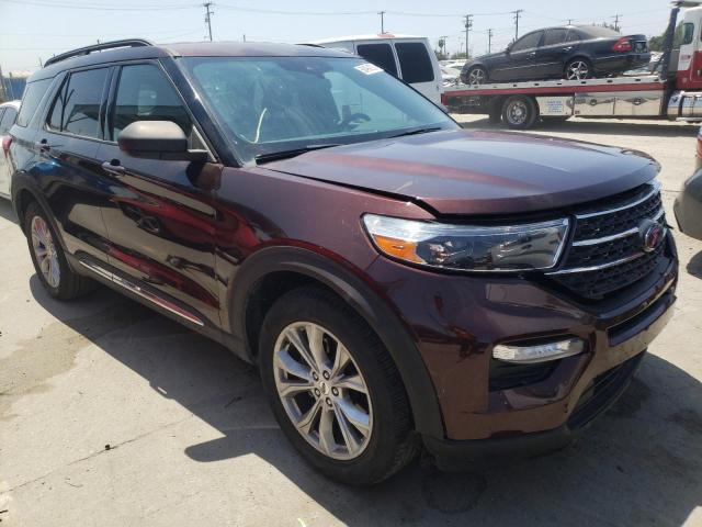 FORD EXPLORER X 2020 with VIN 1FMSK7DH3LGA40995 - Photo from auction