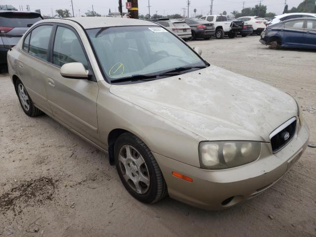 HYUNDAI ELANTRA GL 2002 with VIN KMHDN45D82U320504 - Photo from auction