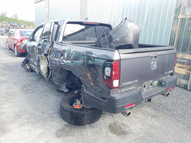 Photo 3 from auction – 2021 HONDA RIDGELINE with VIN 5FPYK3F78MB501123
