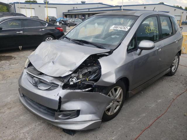 Photo 2 from auction – 2007 HONDA FIT S with VIN JHMGD38637S019216