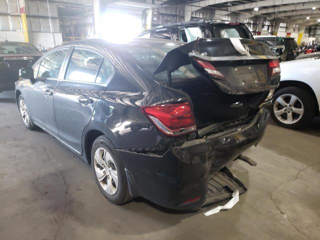 Photo 3 from auction – 2013 HONDA CIVIC LX with VIN 19XFB2F56DE265070