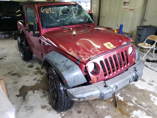 JEEP WRANGLER S 2012 with VIN 1C4AJWAG8CL282102 - Photo from auction