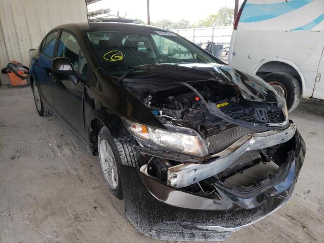 HONDA CIVIC LX 2013 with VIN 19XFB2F50DE069822 - Photo from auction
