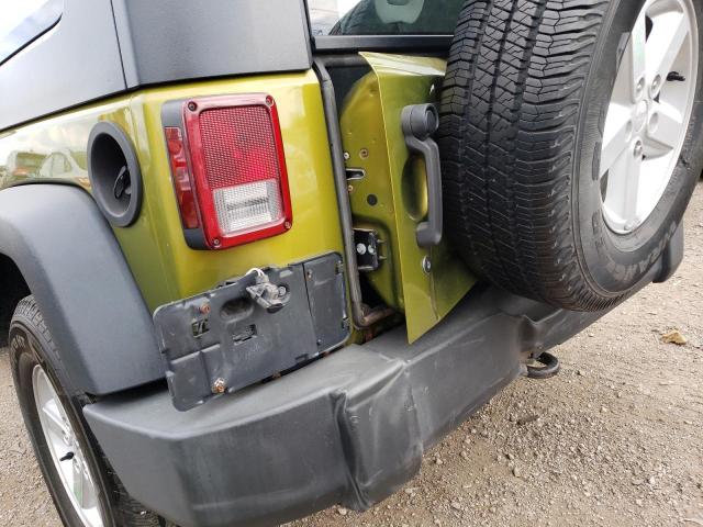 Photo 9 from auction – 2007 JEEP WRANGLER X with VIN 1J4FA24107L129073