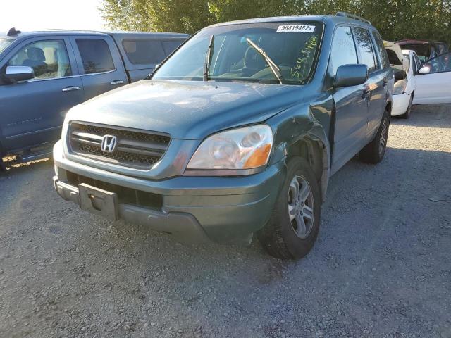 Photo 2 from auction – 2005 HONDA PILOT EX with VIN 2HKYF18435H548776