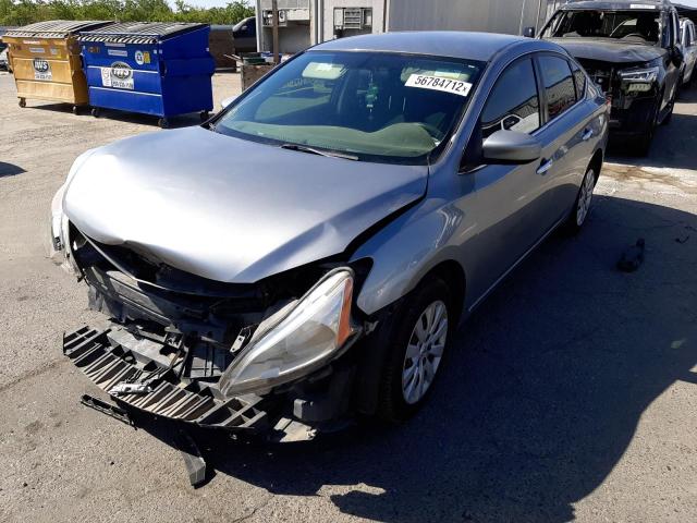 Photo 2 from auction – 2014 NISSAN SENTRA S with VIN 3N1AB7AP6EY223887