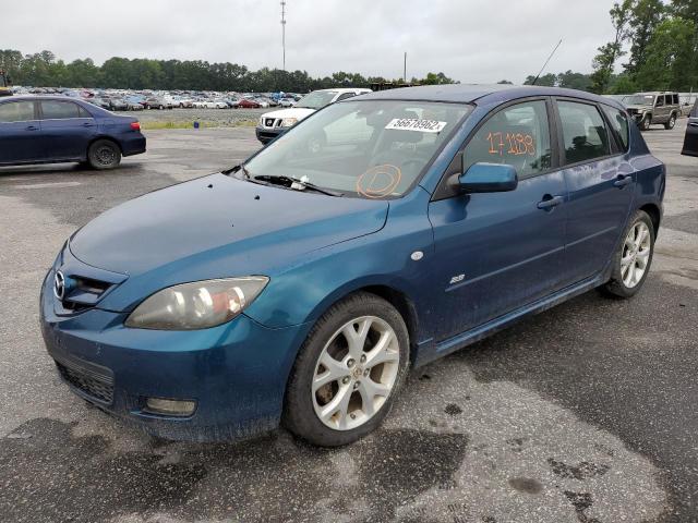 Photo 2 from auction – 2008 MAZDA 3 HATCHBAC with VIN JM1BK344581778172