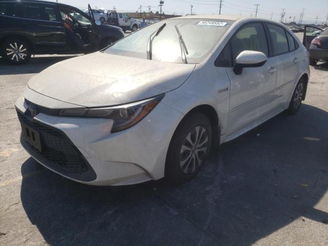 Photo 2 from auction – 2021 TOYOTA COROLLA LE with VIN JTDEAMDE4MJ028349
