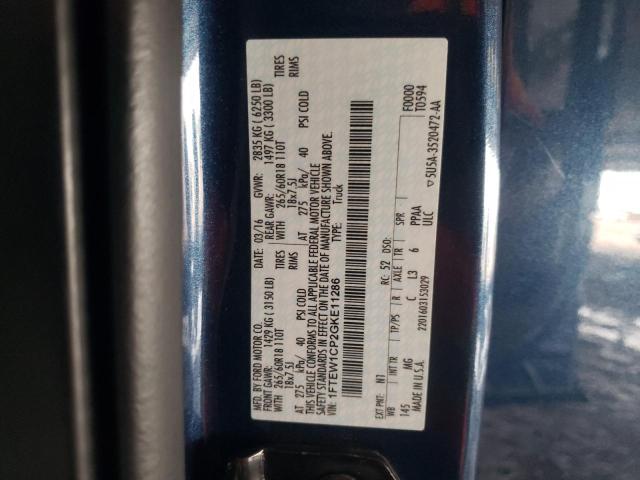Photo 10 from auction – 2016 FORD F150 SUPER with VIN 1FTEW1CP2GKE11286