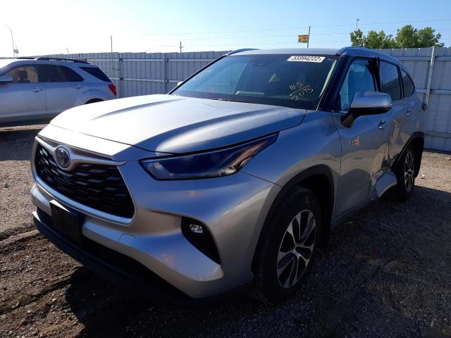 Photo 2 from auction – 2021 TOYOTA HIGHLANDER with VIN 5TDGBRCH3MS520095