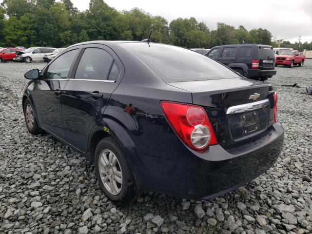 Photo 3 from auction – 2012 CHEVROLET SONIC LT with VIN 1G1JC5SH8C4180801