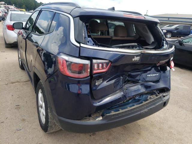 Photo 9 from auction – 2019 JEEP COMPASS SP with VIN 3C4NJCAB6KT793752
