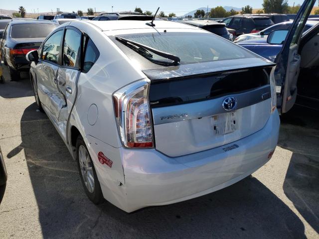 Photo 3 from auction – 2013 TOYOTA PRIUS PLUG with VIN JTDKN3DP4D3043621