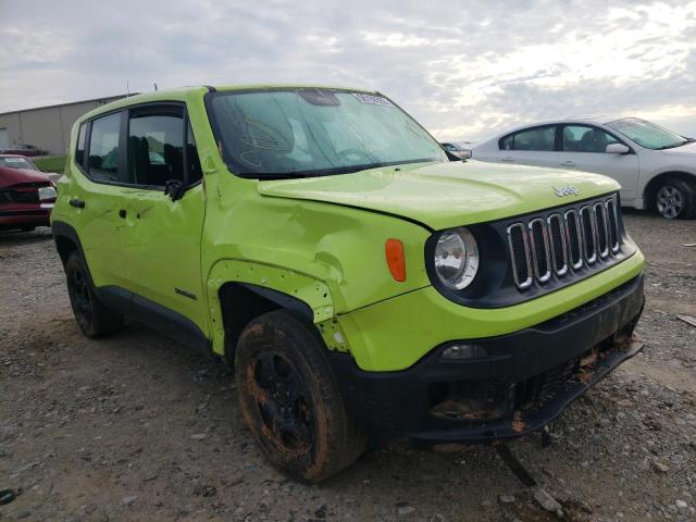 Photo 1 from auction – 2018 JEEP RENEGADE S with VIN ZACCJBAB8JPJ37590