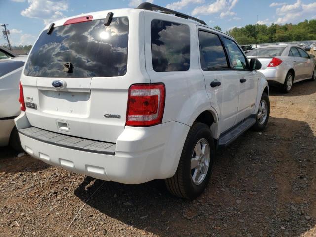 Photo 4 from auction – 2008 FORD ESCAPE XLT with VIN 1FMCU93168KB25669