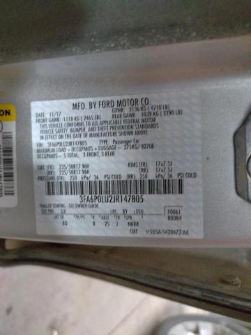 Photo 10 from auction – 2018 FORD FUSION SE with VIN 3FA6P0LU2JR147805