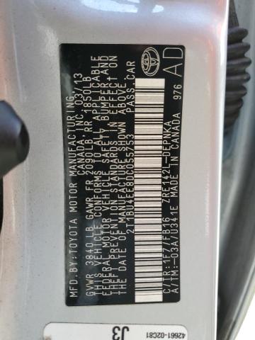 Photo 10 from auction – 2013 TOYOTA COROLLA BA with VIN 2T1BU4EE8DC055753