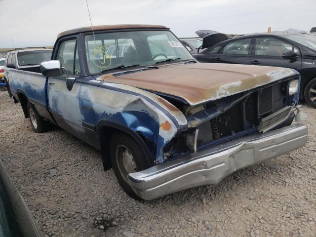 DODGE D-SERIES D 1991 with VIN 1B7HE16YXMS228427 - Photo from auction