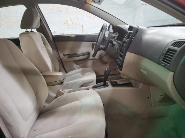 Photo 5 from auction – 2005 KIA SPECTRA LX with VIN KNAFE121855196946