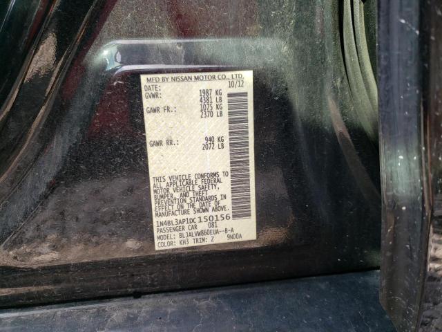 Photo 10 from auction – 2013 NISSAN ALTIMA 3.5 with VIN 1N4BL3AP1DC150156