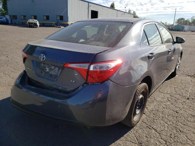 Photo 4 from auction – 2014 TOYOTA COROLLA L with VIN 2T1BURHE8EC195098
