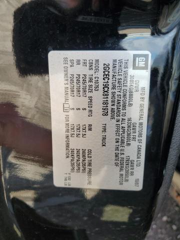 Photo 10 from auction – 2008 CHEVROLET SILVERADO with VIN 2GCEC19CX81181978
