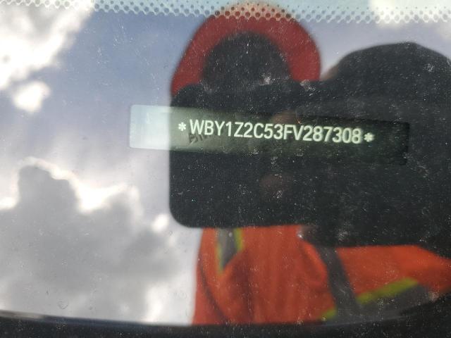 Photo 10 from auction – 2015 BMW I3 BEV with VIN WBY1Z2C53FV287308