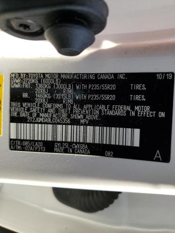 Photo 10 from auction – 2020 LEXUS RX 450H with VIN 2T2JGMDA9LC045356