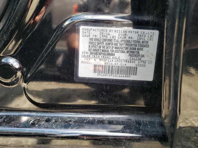 Zdjęcie 10 z aukcji – 2016 NISSAN SENTRA S z VIN 3N1AB7AP1GL666884