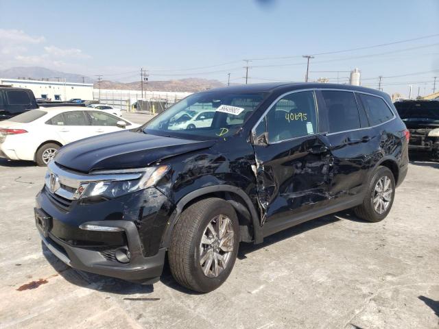 Photo 2 from auction – 2021 HONDA PILOT EXL with VIN 5FNYF5H55MB007290