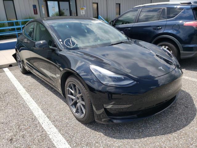 TESLA MODEL 3 2022 with VIN 5YJ3E1EA4NF190691 - Photo from auction