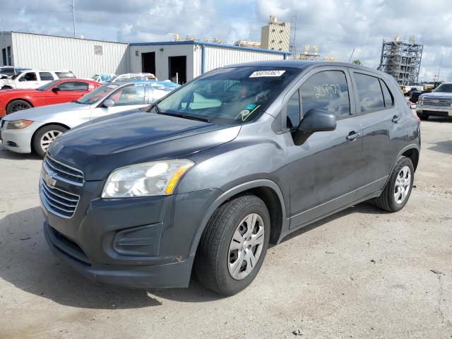 Photo 2 from auction – 2016 CHEVROLET TRAX LS with VIN 3GNCJKSB6GL249654