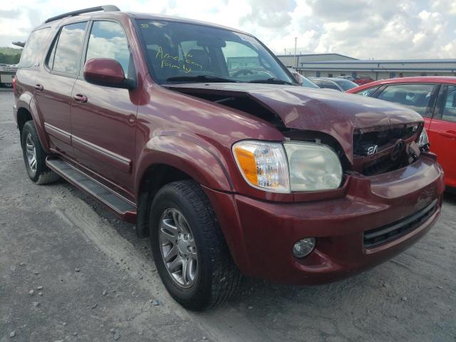 TOYOTA SEQUOIA SR 2007 with VIN 5TDBT44A37S280465 - Photo from auction