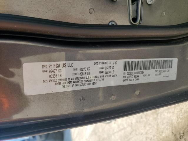 Photo 10 from auction – 2017 DODGE CHARGER SX with VIN 2C3CDXJG8HH587954