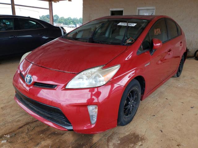 Photo 2 from auction – 2012 TOYOTA PRIUS with VIN JTDKN3DU1C1507982