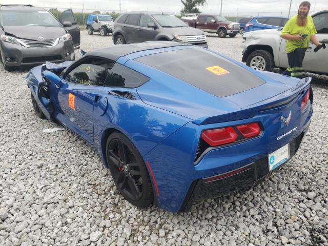 Photo 3 from auction – 2016 CHEVROLET CORVETTE S with VIN 1G1YM2D79G5119133